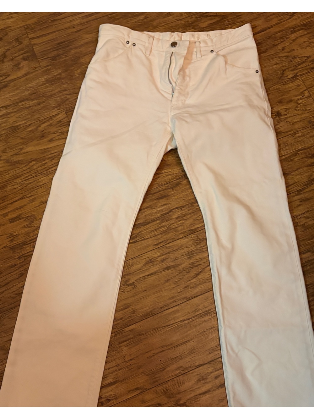 White Louis Vuitton jeans vintage